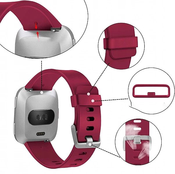 Opaska do Fitbit Versa / Versa 2 / Versa Lite Pasek Braders