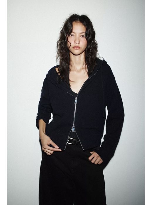 Зіп худі із 100% вовни Zara