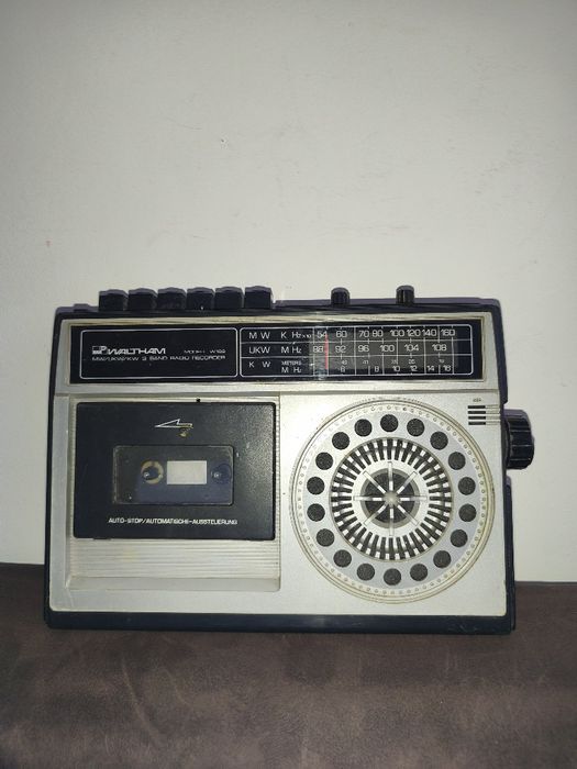 Radioodtwarzacz kasetowy Waltham W189 Unikat