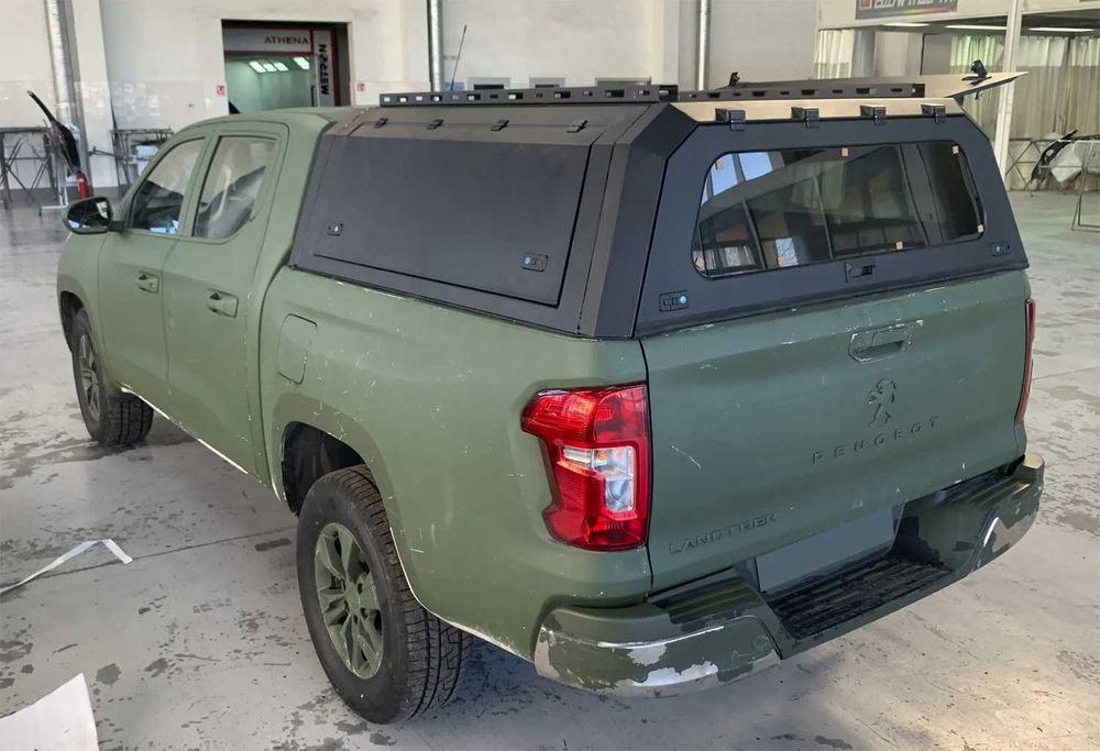 Кунг на Peugeot Landtrek 2021- Changan Hunter F70 металевий алюміній