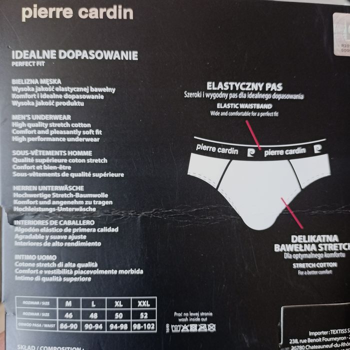 Slipy męskie Pierre Cardin 2-pack M