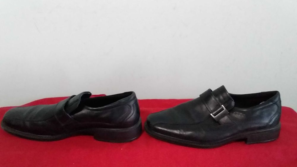 Туфлі чоловічі-шкіра натуральна-Barker-9/28,5;ecco-40/27;Hessels-43/