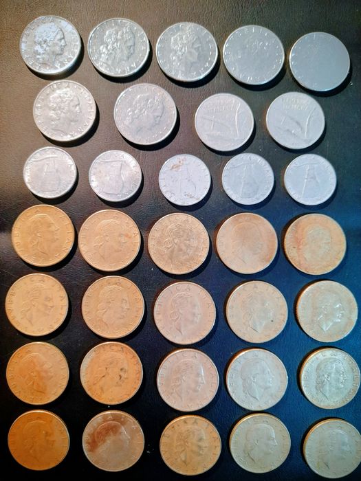 Lote moedas Itália