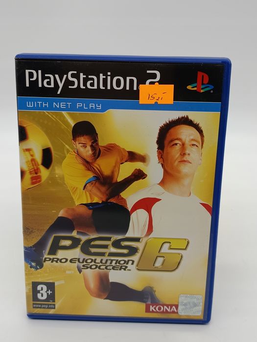 pes pro evolution soccer 6 ps2 playstation 2 (ps2) samo pudełko