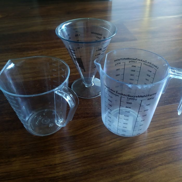 Zestaw 3 miarek kuchennych