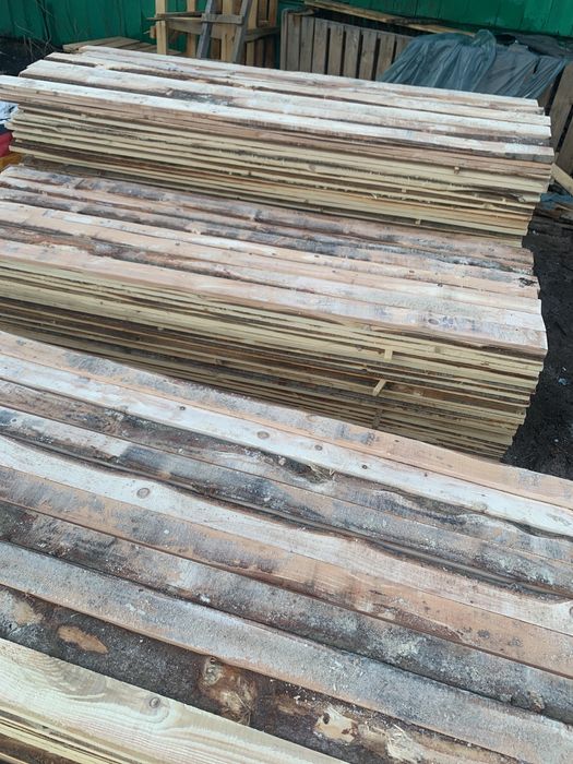 Некондиційна дошка обрізна та пиломатеріали