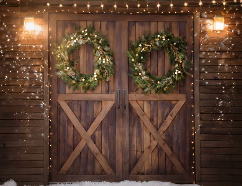 Cenário de Natal Fotografia