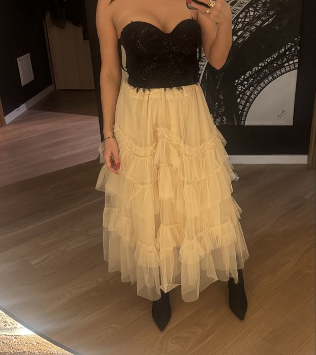 Spodnica midi jak ALLSAINTS LONDON  piekna!!