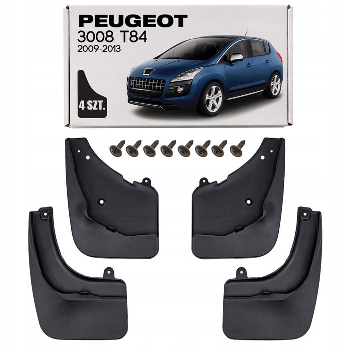 peugeot 3008 i t84 2009-2013 przed faceliftingiem chlapacze dedykowane