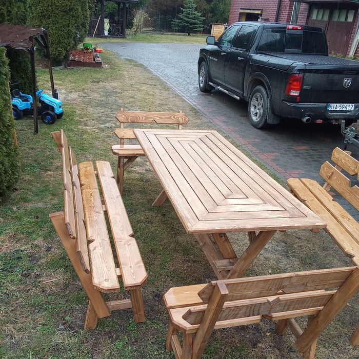 meble ogrodowe, PRZECENA tarasowe solidne stan bdb