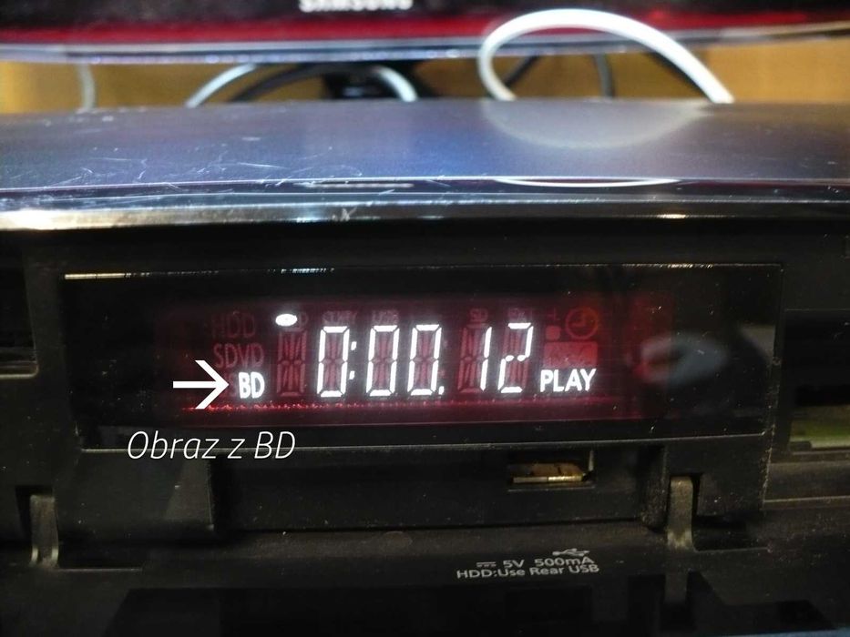 Panasonic DMR-BCT760 HDD 500Gb  nagrywa płyty Blu-ray, DVD ...