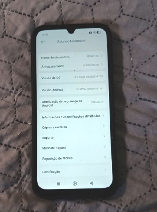 Xiaomi Redmi 15 C, novo