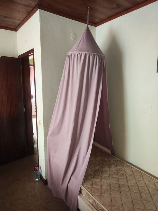 Cama Infantil Extensível IKEA SUNDVIK Branca + Colchão + OFERTA Dossel e Luzes