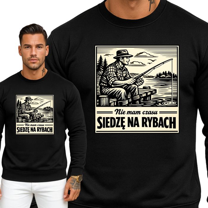 Bluzy męskie z nadrukiem