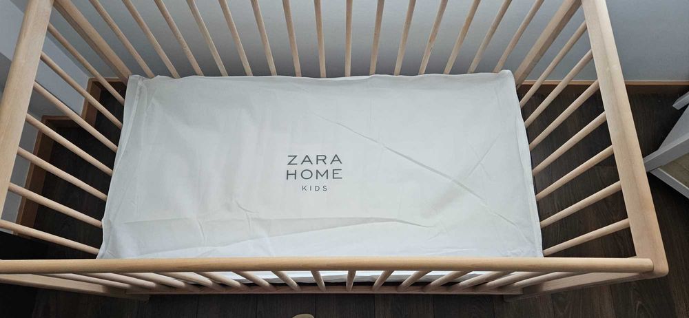 Berço Clássico Madeira estilo Minimalista + Colchão  kids