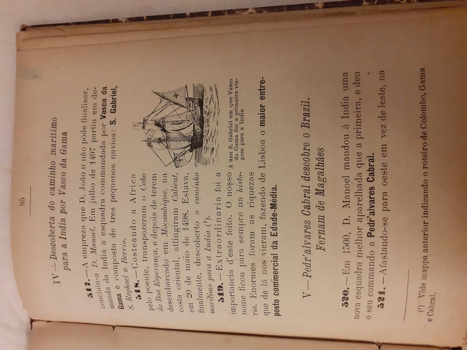 2a edição , Livros escolares antigos de História  1909  e outro de Ing