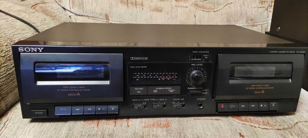 SONY model TC-W365 deck po servisie warto!