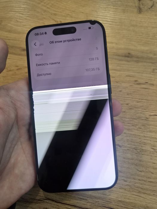 Apple iphone 15 pro 128 blue neverlock  под ремонт