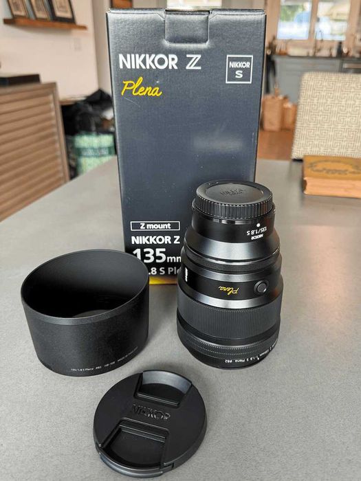 Nikon Nikkor Z 135mm f/1.8 S Plena - jak nowy, gwarancja do 02.2027