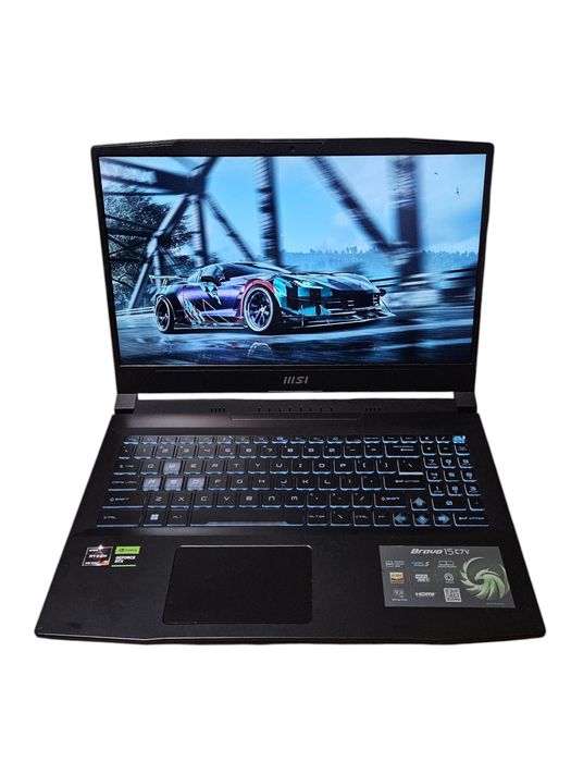 GAMINGOWY Laptop MSI BRAVO 15 RTX 4060 Ryzen 7 SSD 1TB RAM 16GB matryca 15.6" 144hz, gwarancja rozruchowa 30dni,