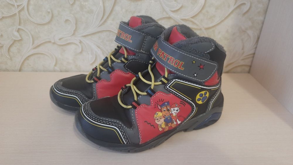 Черевики днмісезонні Щенячий патруль 29 розмір