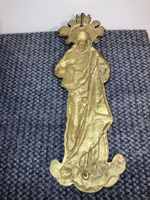 Jezus Chrystus - mosiężna płaskorzeźba