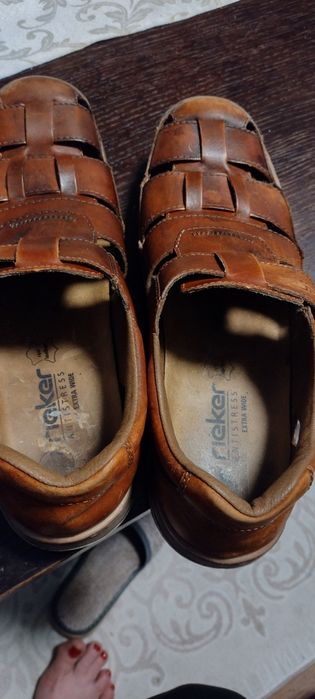 Buty skórzane RIEKER 46