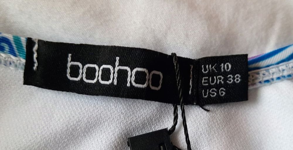 Góra od bikini biustonosz kąpielowy Boohoo rozmiar M 38