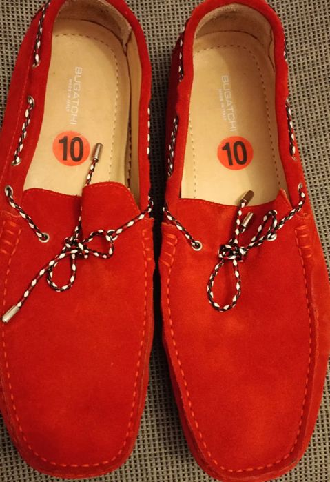 Mokasyny męskie skórzane