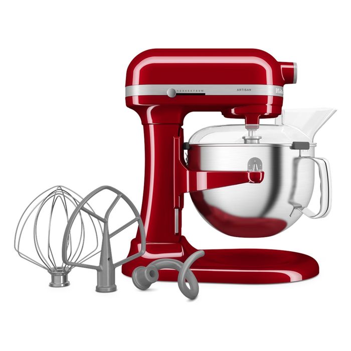Mikser KitchenAid 5,6 l Artisan – czerwony Empire  (5KSM60SPXEER) 375W