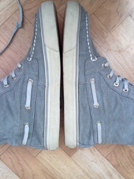 Высокие кеды Sperry top-sider вельветовые