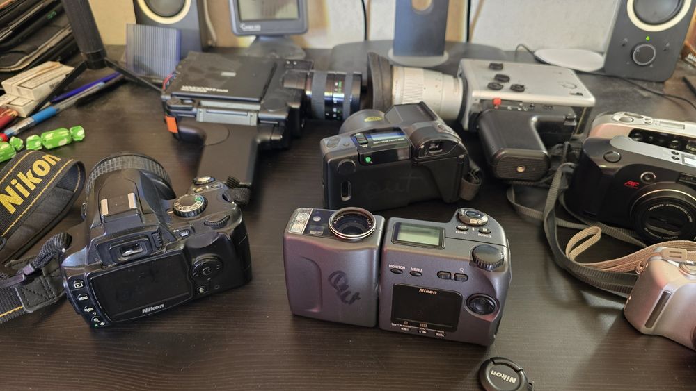 Фотоаппараты зарубежного производства разные на запчасти