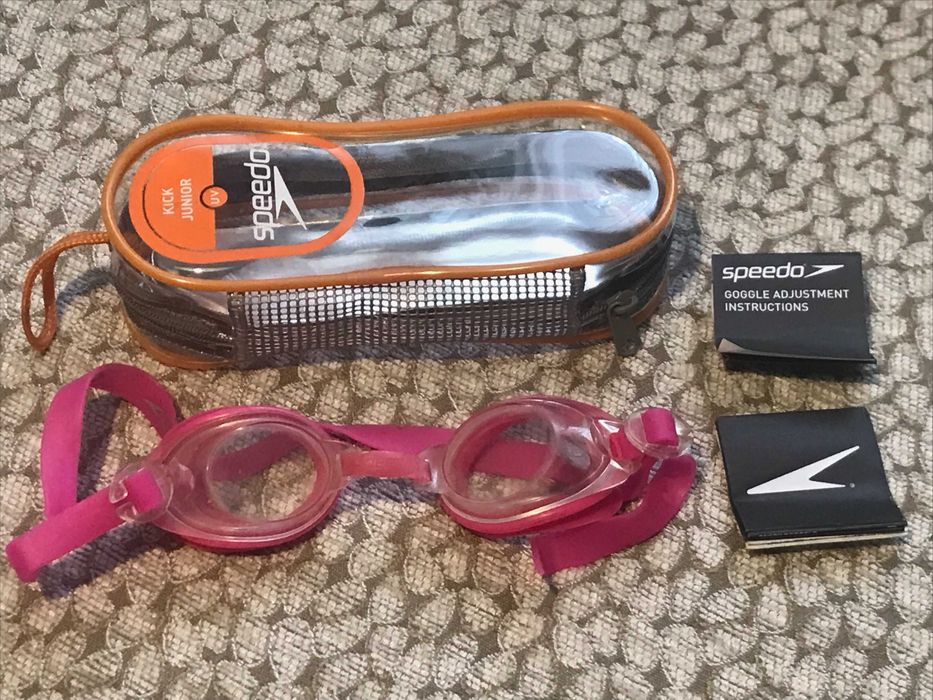 Okularki do pływania dla dzieci Speedo + gratis
