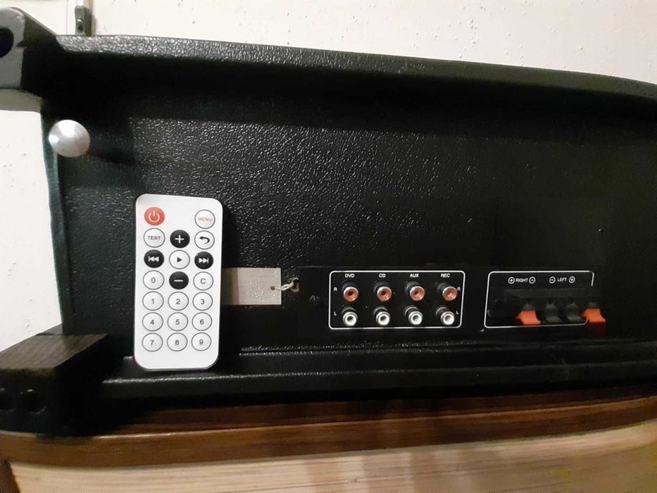 Wzmacniacz z EQ graf