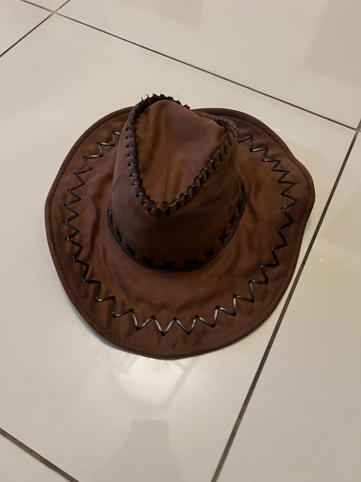 Kapelusz brazowy  ala kowbojski