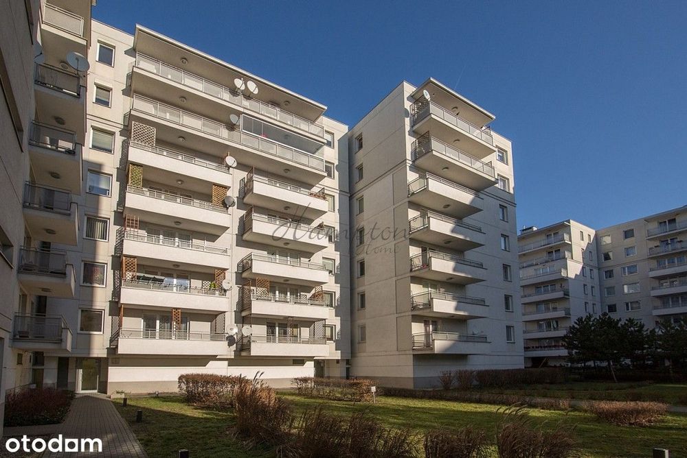 Jasne 2 pokojowe mieszkanie Marina Mokotów