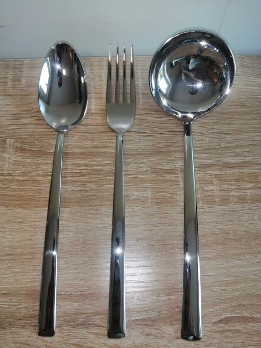 Faqueiro Luminarc aço inox 12 peças de cada
