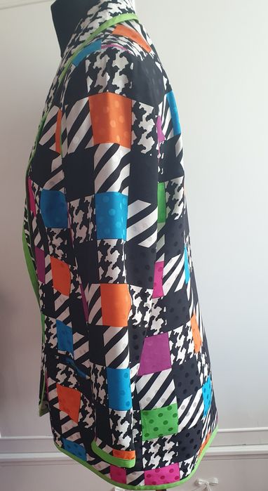 Żakiet jedwabny marynarka 40 42