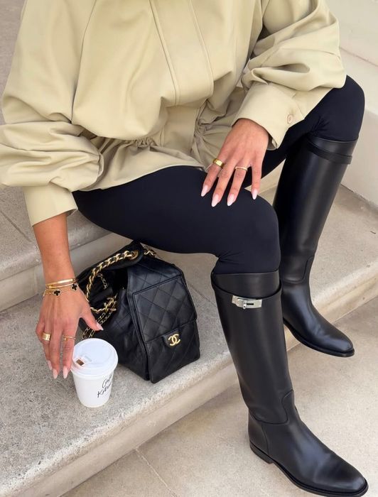 Чоботи Hermes Jumping Boot Black