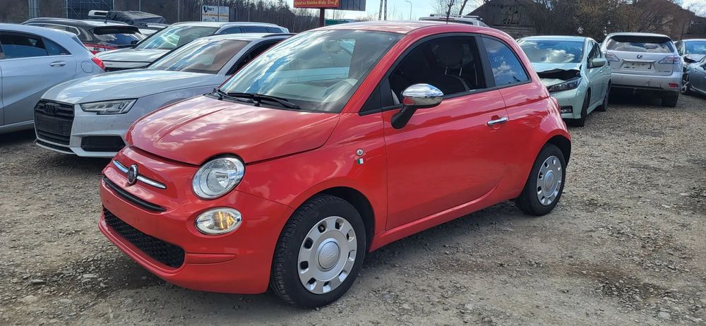 Fiat 500 1.2 BENZYNA 2018 rok Francja Klima