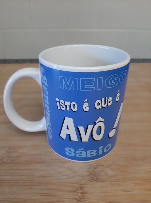 Caneca dedicada ao avô