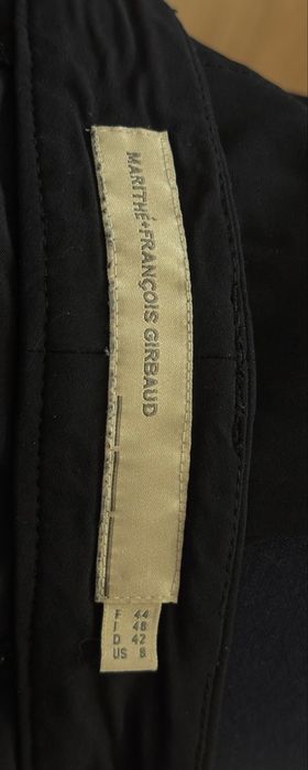 Spodnie Marithe Francois Girbaud 44 czarne designer eleganckie