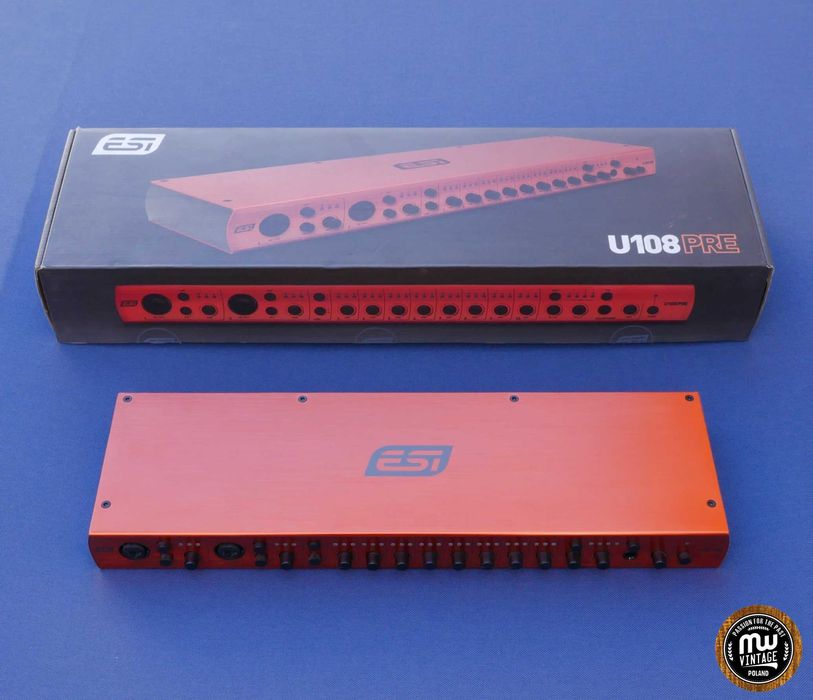 ‼️ ESI - interface audio U108PRE - 10 wejść - perkusja ‼️
