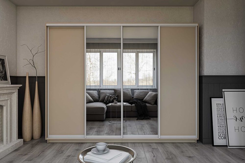 Шафа купе розмір 350х240х60 см нова