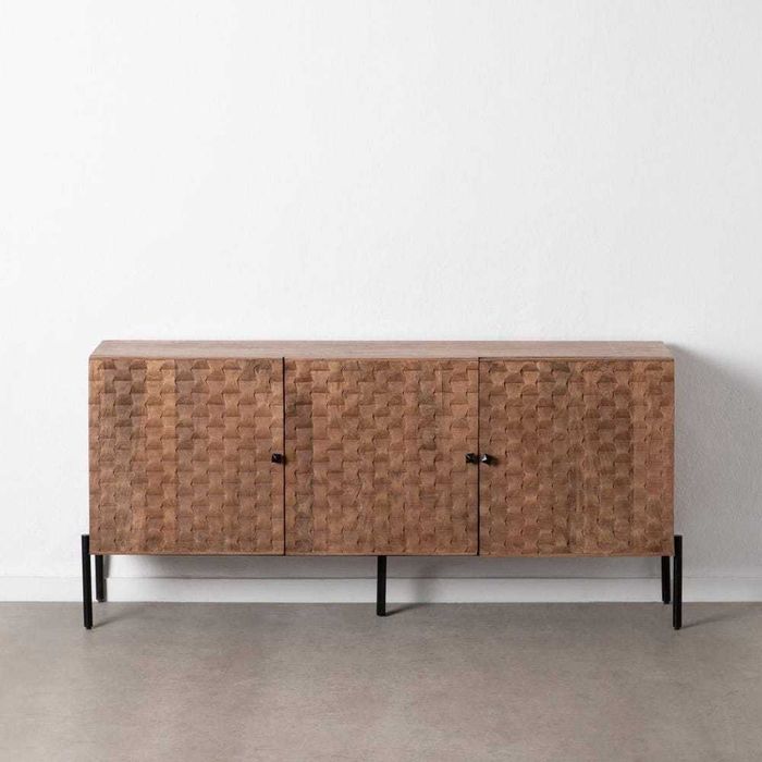 Aparador de Madeira de Manga Escura - 165x36x76cm By Arcoazul