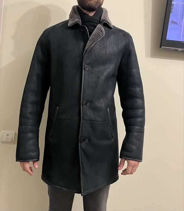 Дублянка чоловіча шкіряна