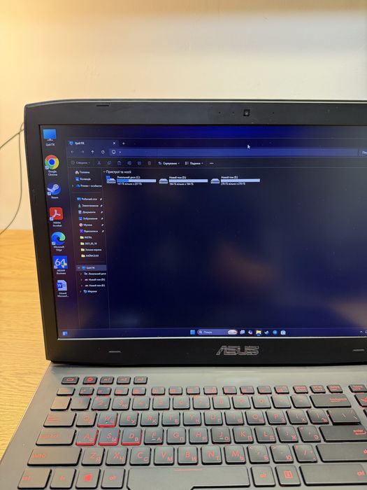 Asus ROG  G751J  i7-4720HQ RAM 16гб ssd 256гб+HDD 500гб  GeForce 965M