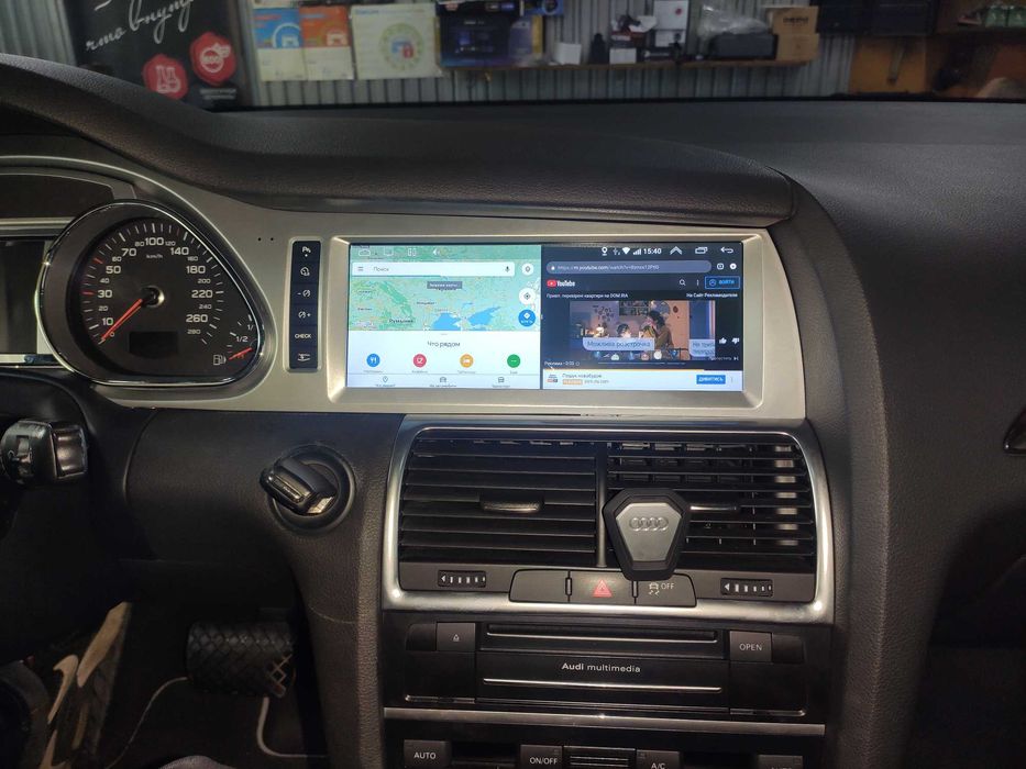 Штатная магнитола для Audi Q7 8+64Gb, 10.25  Androidauto, CarPlay.