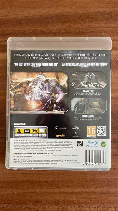 Star Wars The Force Unleashed 2 PS3