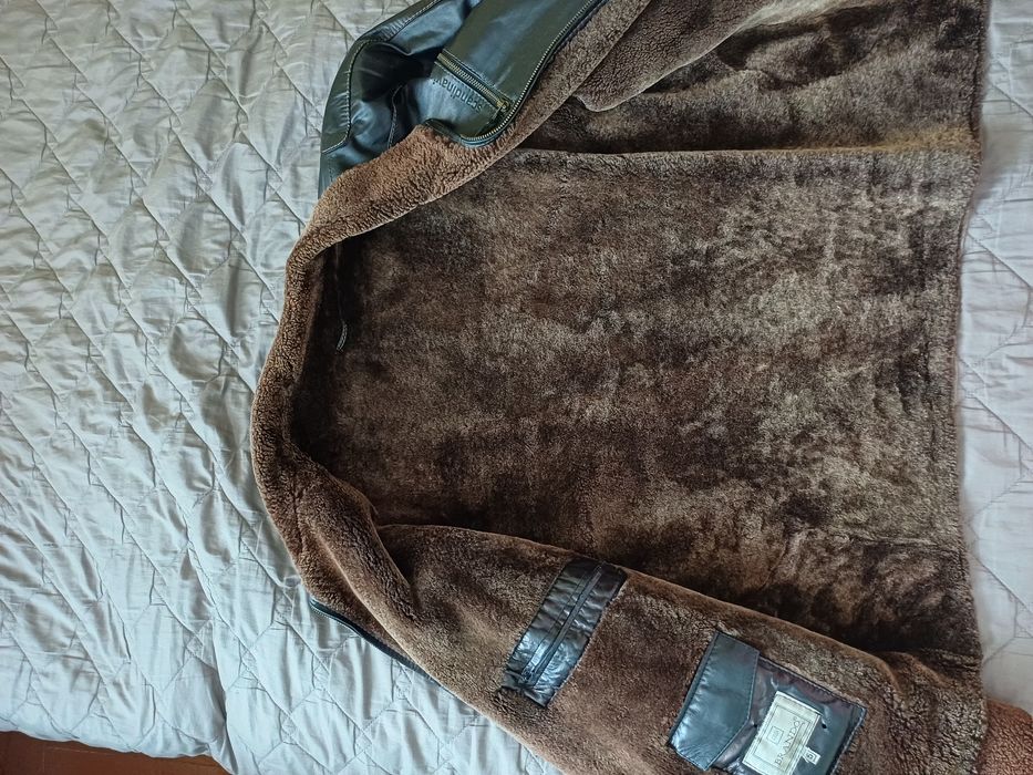 Зимова шкіряна куртка, XL